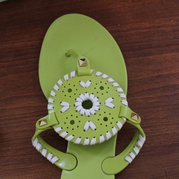 Women's Jack Roger's Georgica Jelly Flip Flops - Picture 1 of 7